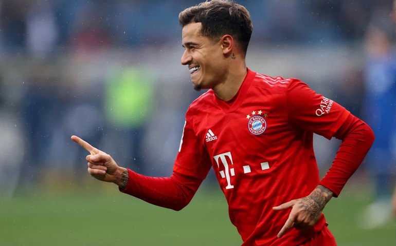 Livre das dores no tornozelo, Philippe Coutinho treina no Bayern de Munique
