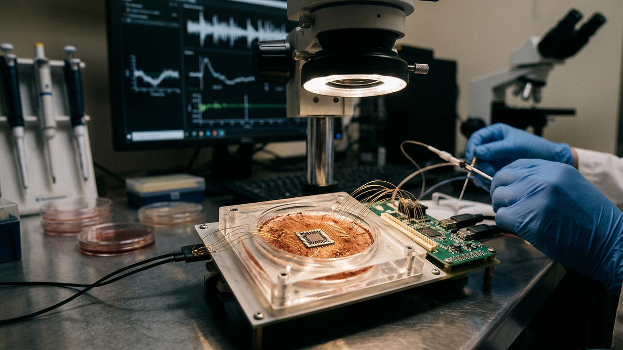 Startup cria 'computador vivo' com 800 mil neurônios humanos
