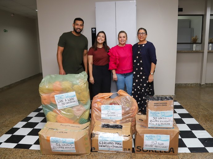 TJAL destina 273 donativos da campanha 'Aquecendo Vidas' para o projeto 'Lado a Lado'