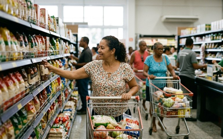 Vendas do varejo superam nível pré-pandemia em 12,5% em março, diz IBGE