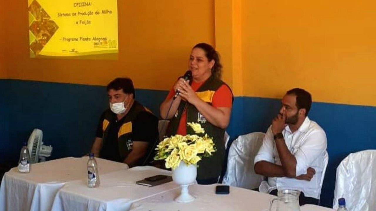 Emater realiza oficinas de orientação de plantio aos agricultores familiares
