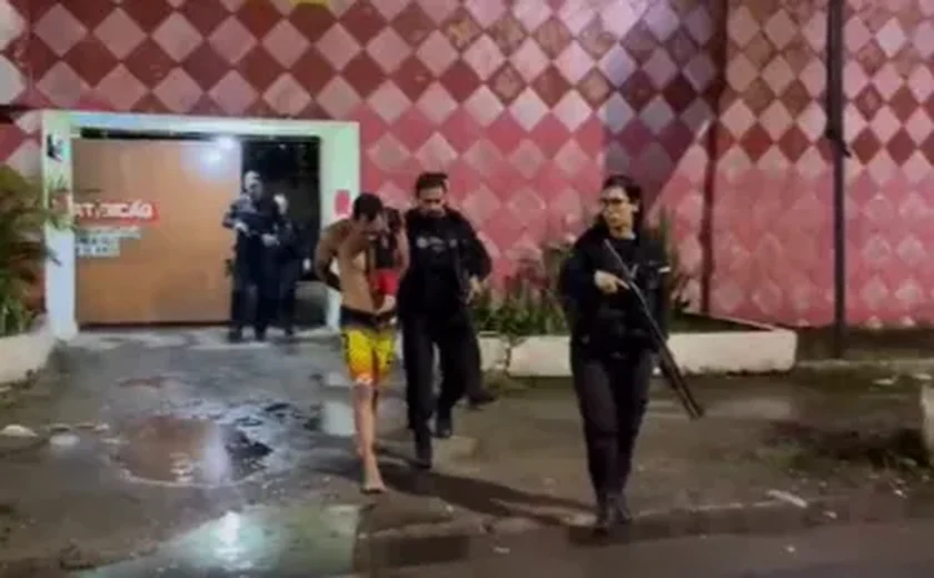 Último fugitivo do Sistema Prisional Baldomero Cavalcanti é recapturado dentro de motel