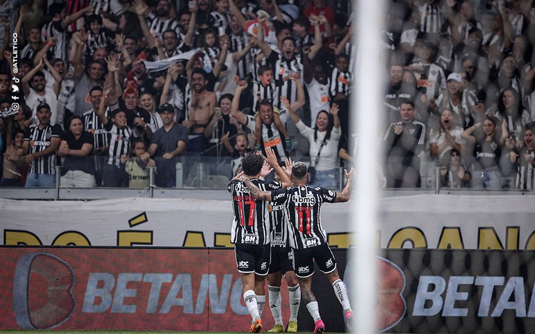 Atlético-MG tem gol anulado no fim e empata com o Red Bull Bragantino no Mineirão
