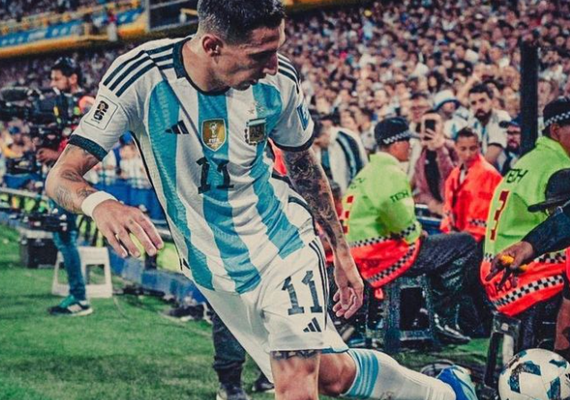 Di María anuncia que irá se despedir da seleção argentina na Copa América de 2024