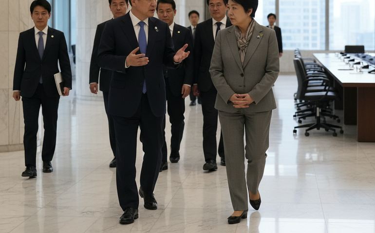 Líderes do Japão e da Coreia do Sul reforçam compromisso com cooperação regional