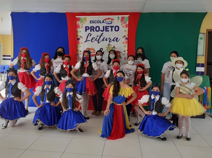 Escola de Anadia desenvolve projeto “Leitura e Cultura Nordestina”