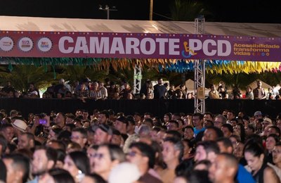 Camarote PCD garante inclusão e amplia experiência do público no São João Massayó 2026