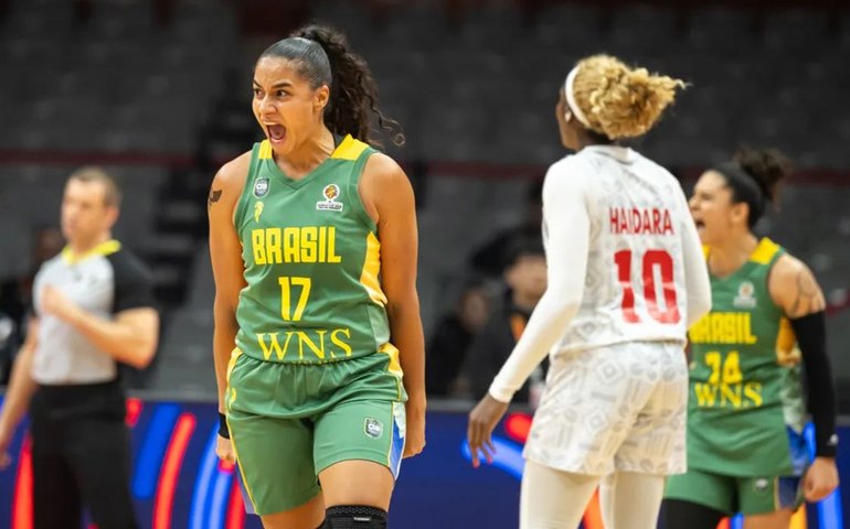 Brasil vence Mali e mantém chances no Pré-Mundial de basquete feminino