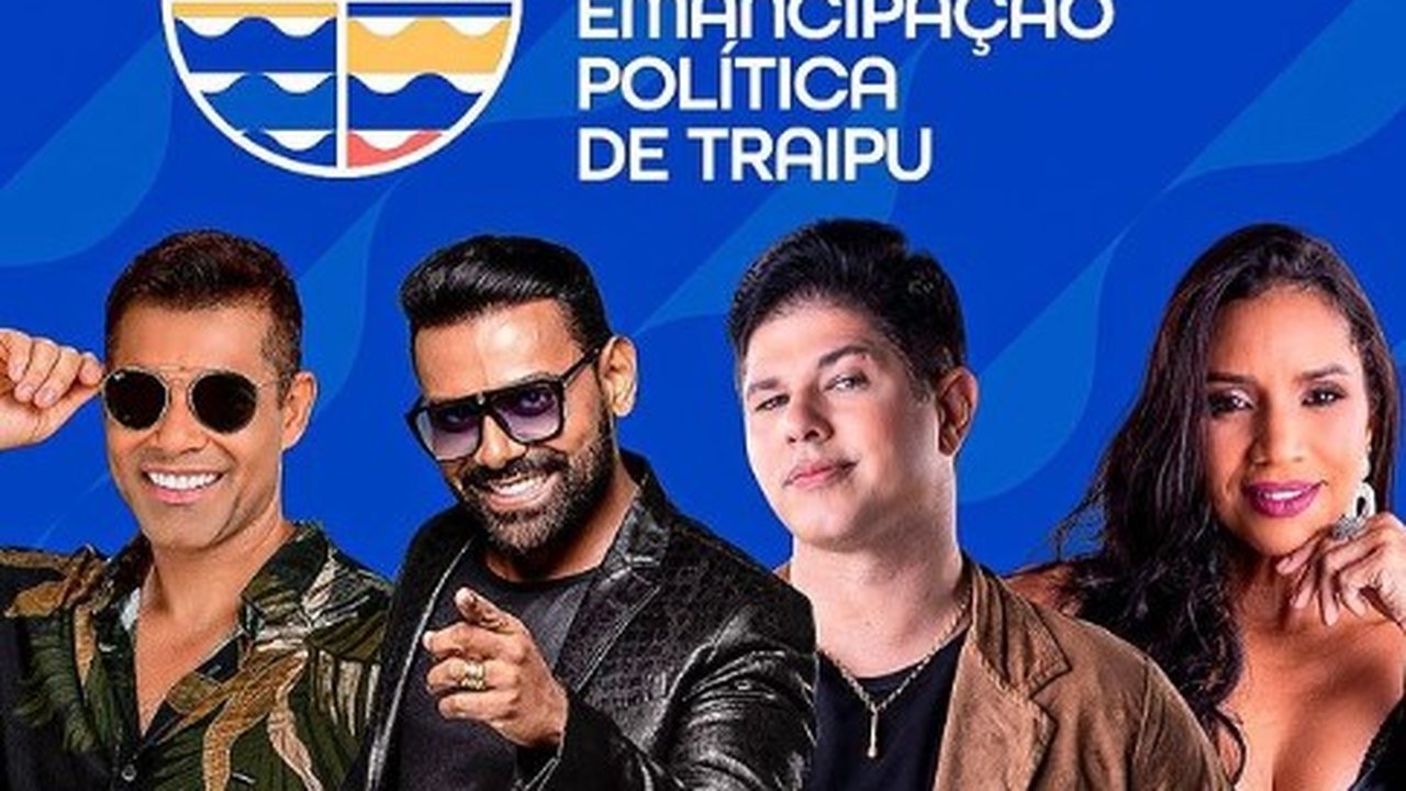 Prefeitura divulga programação dos 131 anos de Emancipação Política de Traipu; confira