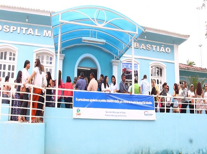 Prefeitura de Porto Calvo inaugura reforma do Hospital São Sebastião