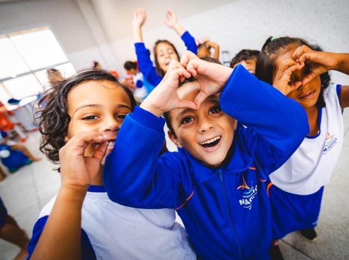 Comunidade de Garça Torta comemora abertura de novo Gigantinho Bilíngue e tem rotina transformada