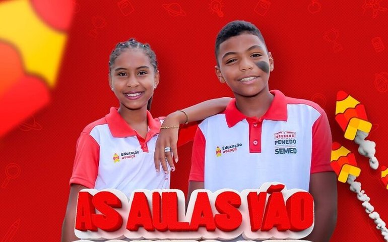 Aulas das escolas da Prefeitura de Penedo começam no dia 16 de fevereiro
