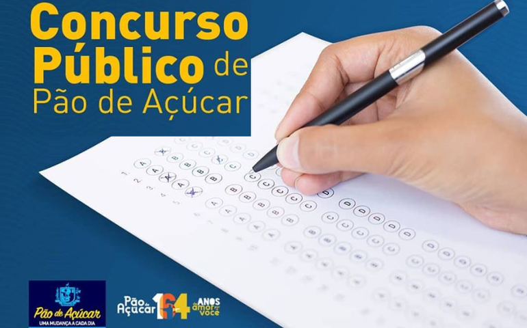 Faltam dois dias para a realização das provas do concurso de Pão de Açúcar