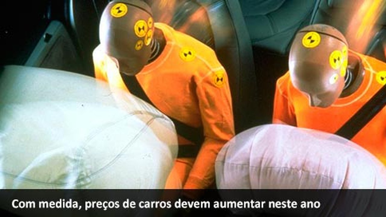 Airbag e freio abs em carro novo já são obrigatórios