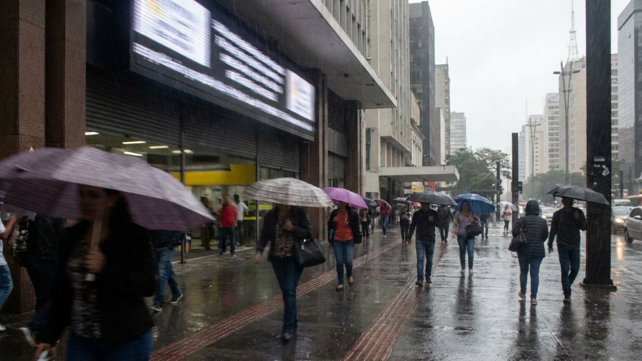 Ventos de 109 km/h atingem Santos; cidades do litoral suspendem aulas devido à ventania