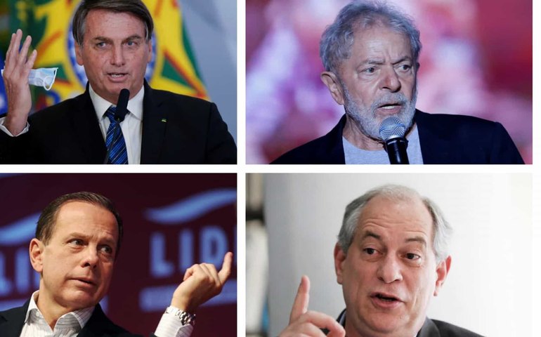 Com foco em 2022, Bolsonaro, Doria, Lula e Ciro influenciam disputa em SP