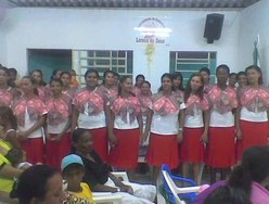 Festividade das senhoras na Assembleia de Deus em Freitas Neto