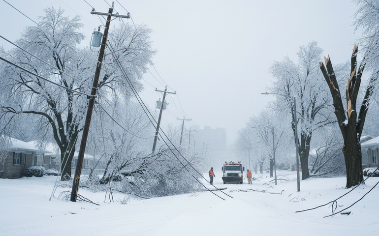 Forte tempestade de inverno nos EUA ameaça energia e provoca cancelamentos de voos