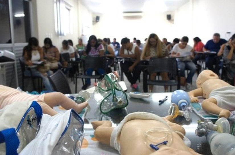 Socorristas do Samu são capacitados sobre reanimação neonatal