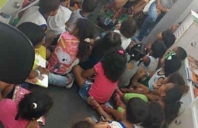 Estação Saber é um dos locais mais visitados na Bienal