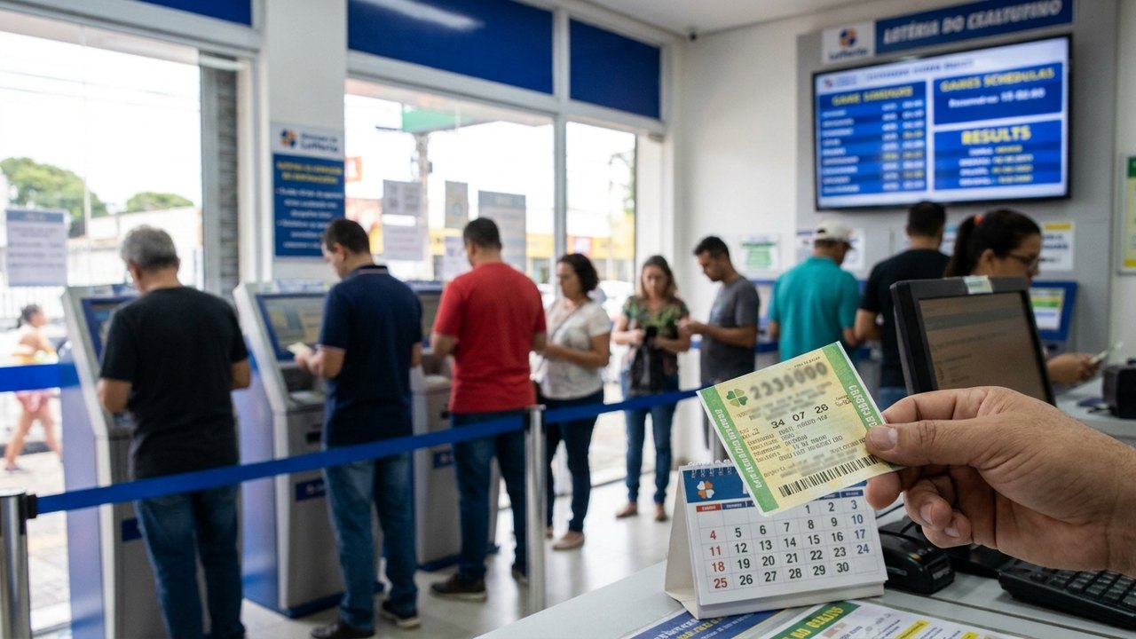 Loteria: sorteios do Dia de Sorte passam a ocorrer de segunda a sábado