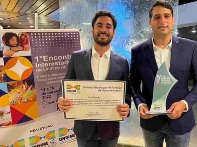 André Castro comemora resultado do Ideb de Santana do Mundaú