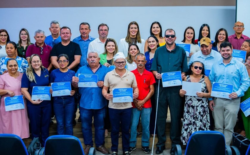 Arapiraca empossa novos conselheiros de saúde e fortalece controle social no SUS