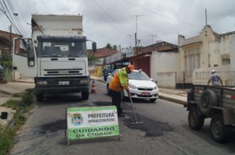 Ação de manutenção de vias foi intensa em 2016