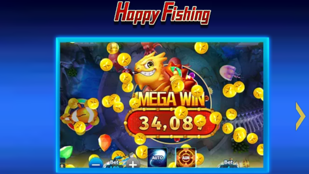 Jogo Happy Fishing: A emoção de um novo caça-níqueis