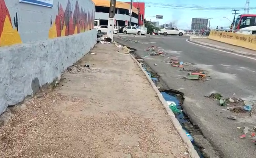 Ponto revitalizado pela Alurb sofre com vandalismo pela terceira vez