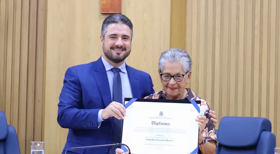Filha única de Lampião e Maria Bonita, Expedita Ferreira recebe título de cidadã aracajuana