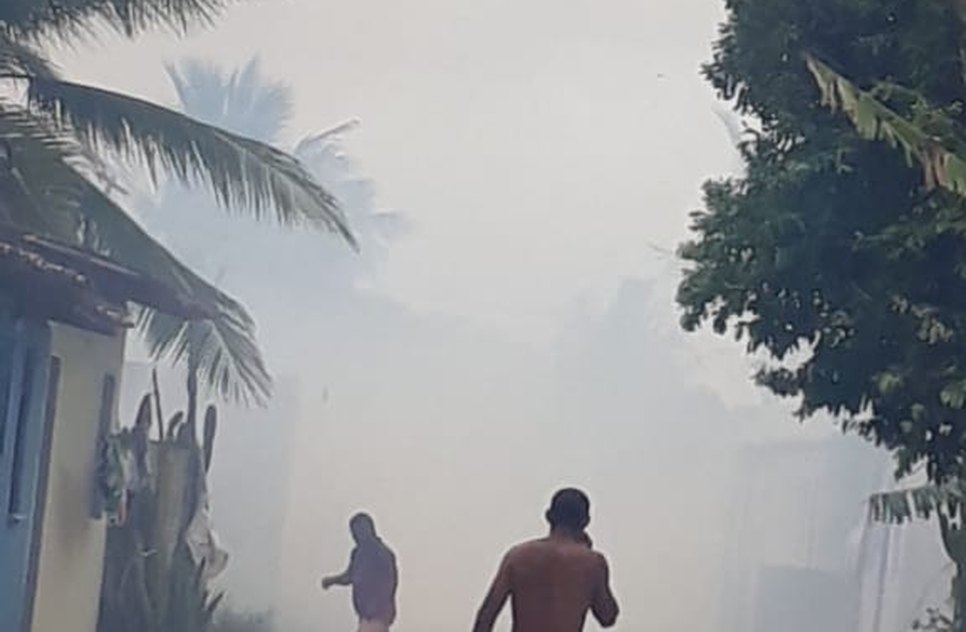 INCÊNDIO EM SOBRADO / Foto: Divulgação 
