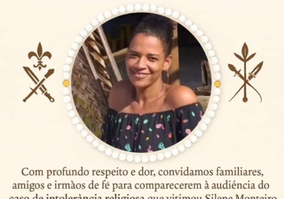 Família busca mobilização para julgamento de feminicídio motivado por intolerância religiosa