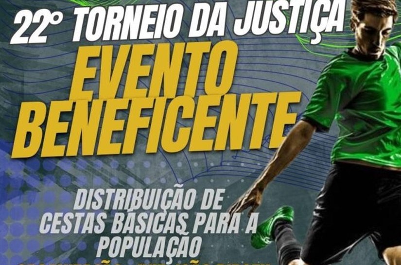 Em Capela, torneio esportivo promovido por juiz de direito distribuirá mais de 500 cestas básicas