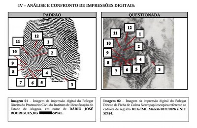 Corpo encontrado em Rio Largo é de motorista de aplicativo, atesta Polícia Científica