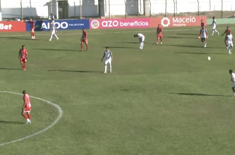 Em jogo equilibrado, Coruripe e Penedense empatam em 1 a 1