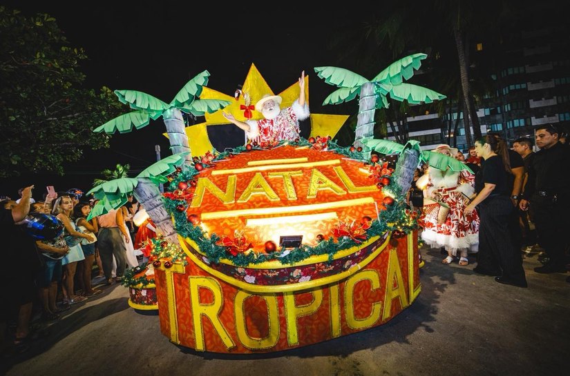 “Feliz e encantada”, diz turista argentina sobre abertura do Natal de Todos Nós