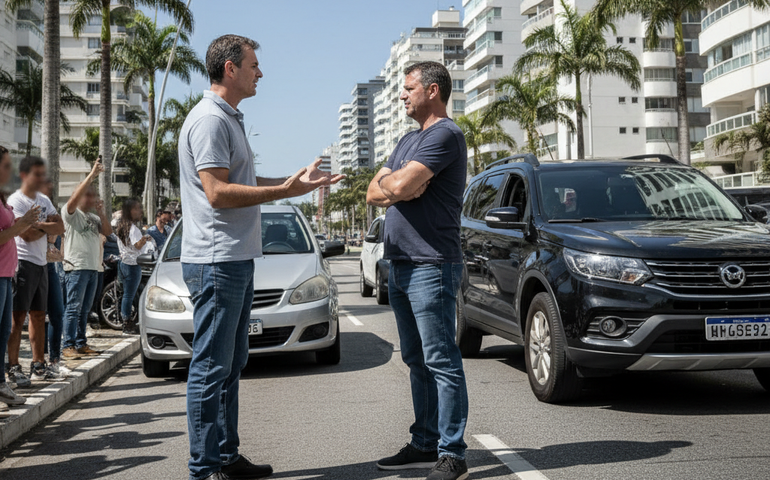 Violência no trânsito gera indignação em Balneário Camboriú