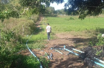 Agricultor que realizava captação de água irregular em lagoa de Arapiraca é notificado 