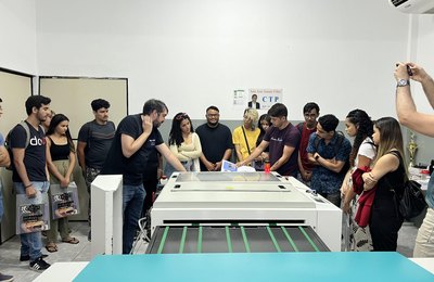 Imprensa Oficial Graciliano Ramos recebe estudantes de jornalismo da Ufal