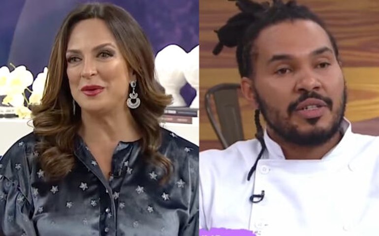 Chef de cozinha diz ter sido destratado por Claudia Tenório na TV