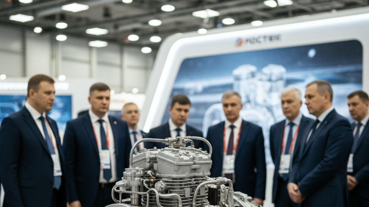 Empresa russa Rostec apresenta novo motor a pistão para aviação leve