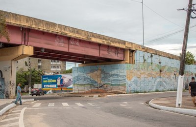 Novo trecho da Avenida Humberto Mendes é interditado para obras de esgotamento sanitário