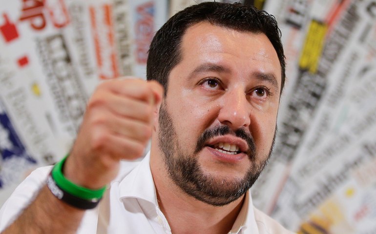 Líder da Liga sai em defesa de Bolsonaro após críticas de ex-embaixador italiano