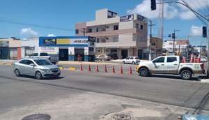 Semáforo na Zona Oeste de Aracaju para de funcionar após furto de cabos / Foto: Foto: SMTT/Aracaju