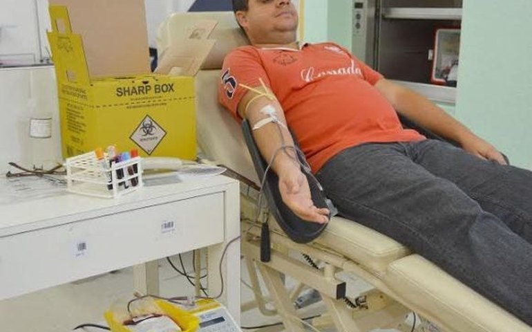 Campanha de doação de sangue busca formar estoque para o fim do ano