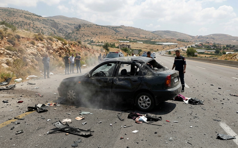 Ataque de drone israelense mata pelo menos dois no Líbano