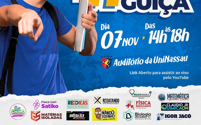 Vereador João Catunda promove Aulão gratuito para o Enem neste domingo, 7