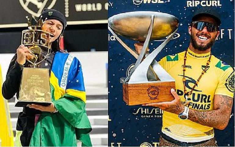 Rayssa Leal e Filipinho são indicados ao Prêmio Laureus, o Oscar do esporte