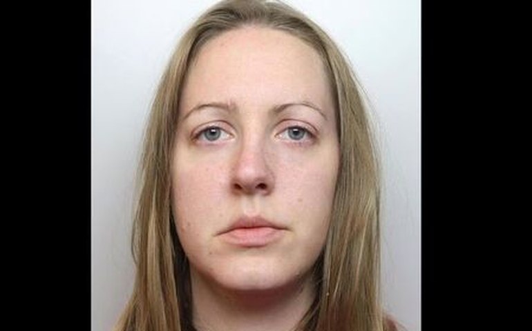 Enfermeira da Inglaterra é condenada a prisão perpétua depois de assassinar sete bebês